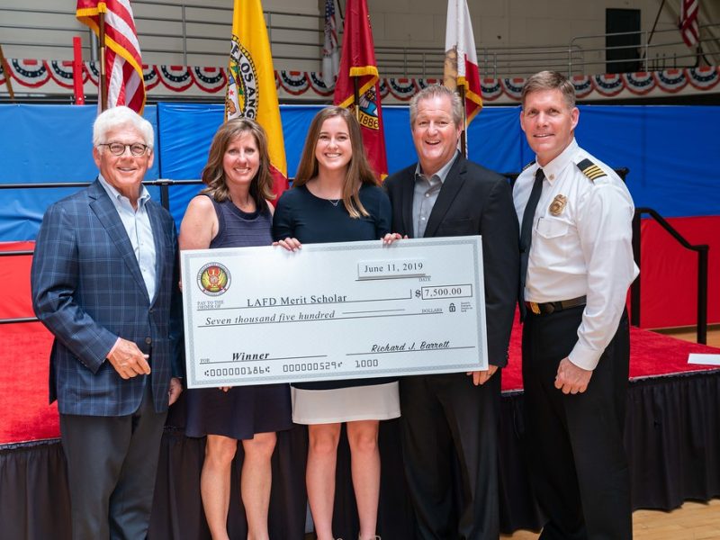 2019 LAFD Merit Scholarship Awards